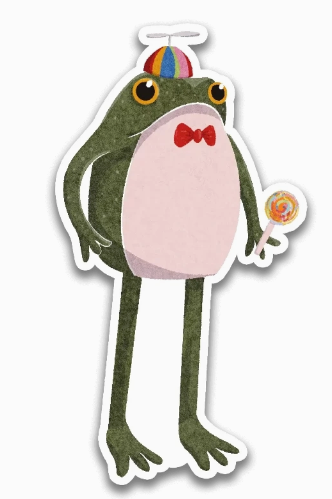 SWF- Silly Frogson Sticker