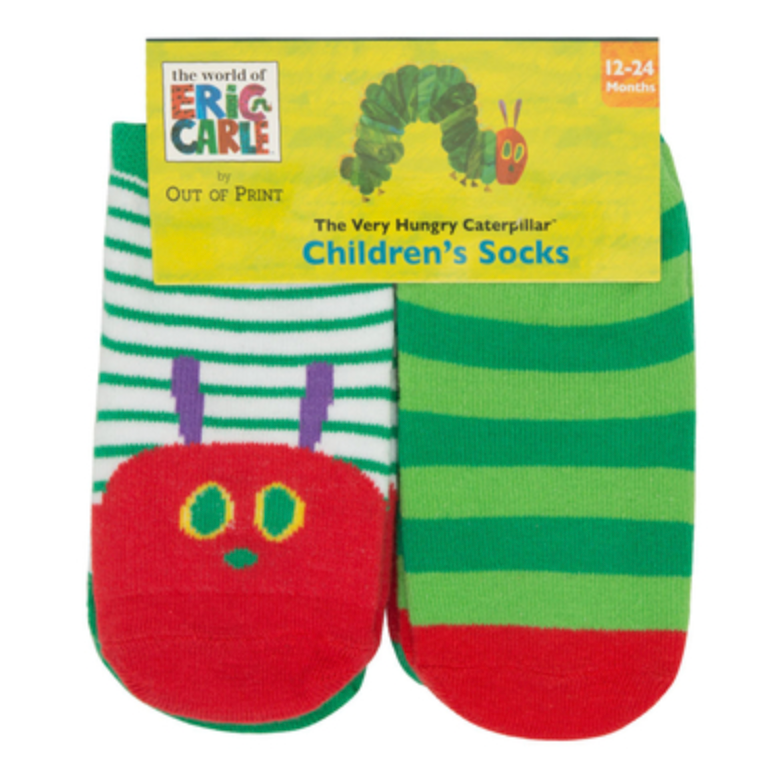 The Very Hungry Caterpillar Baby/Toddler Socks 4-Pack