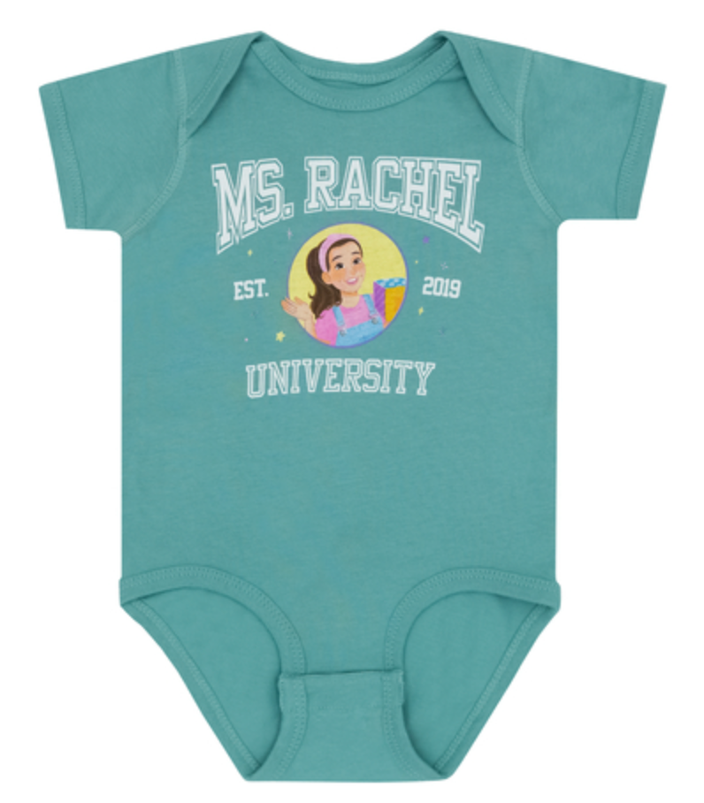 Ms. Rachel University Baby Bodysuit