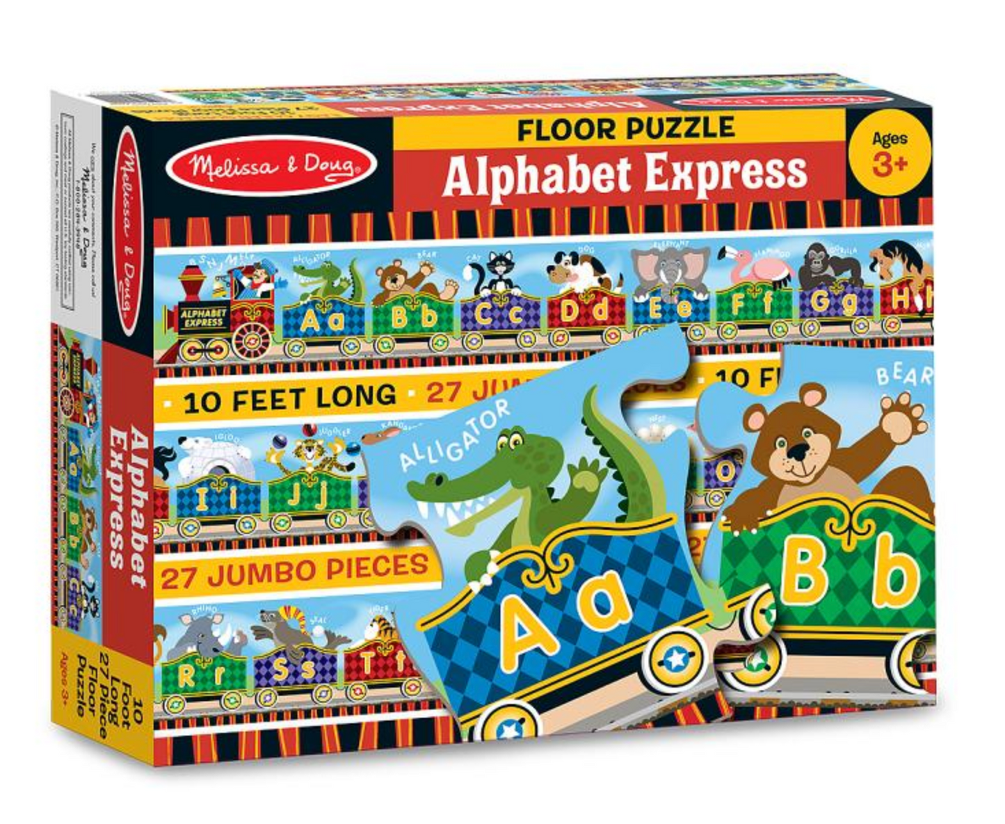 MELISSA & DOUG - Alphabet Express Floor Puzzle