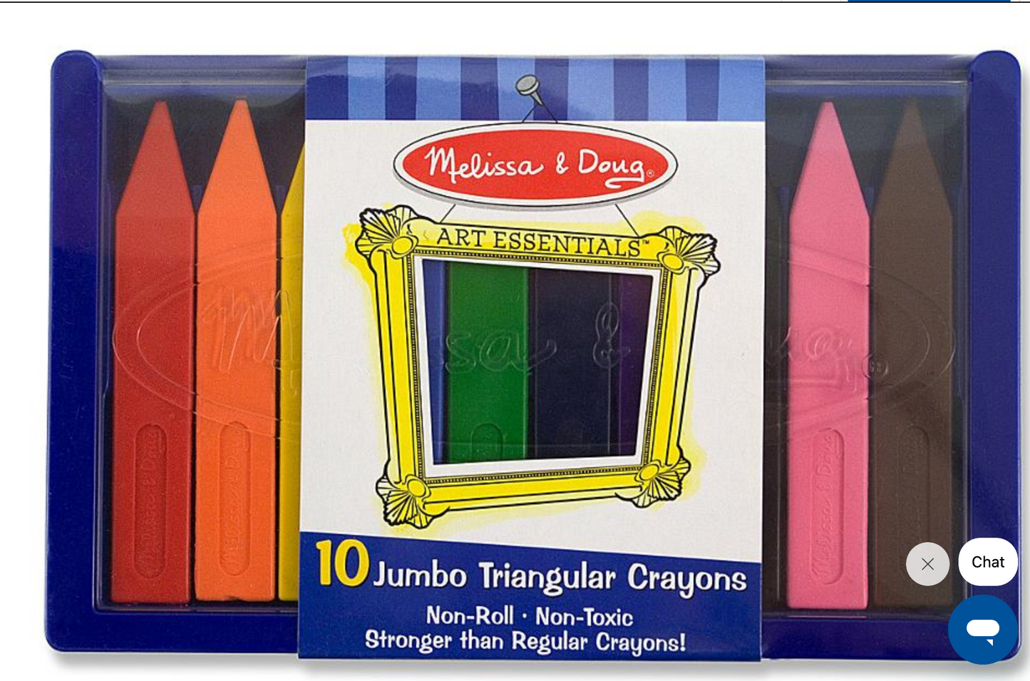 MELISSA & DOUG - Jumbo Triangular Crayons