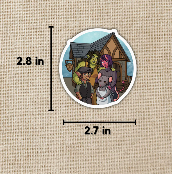 KOT - Legends & Lattes Team Photo Sticker