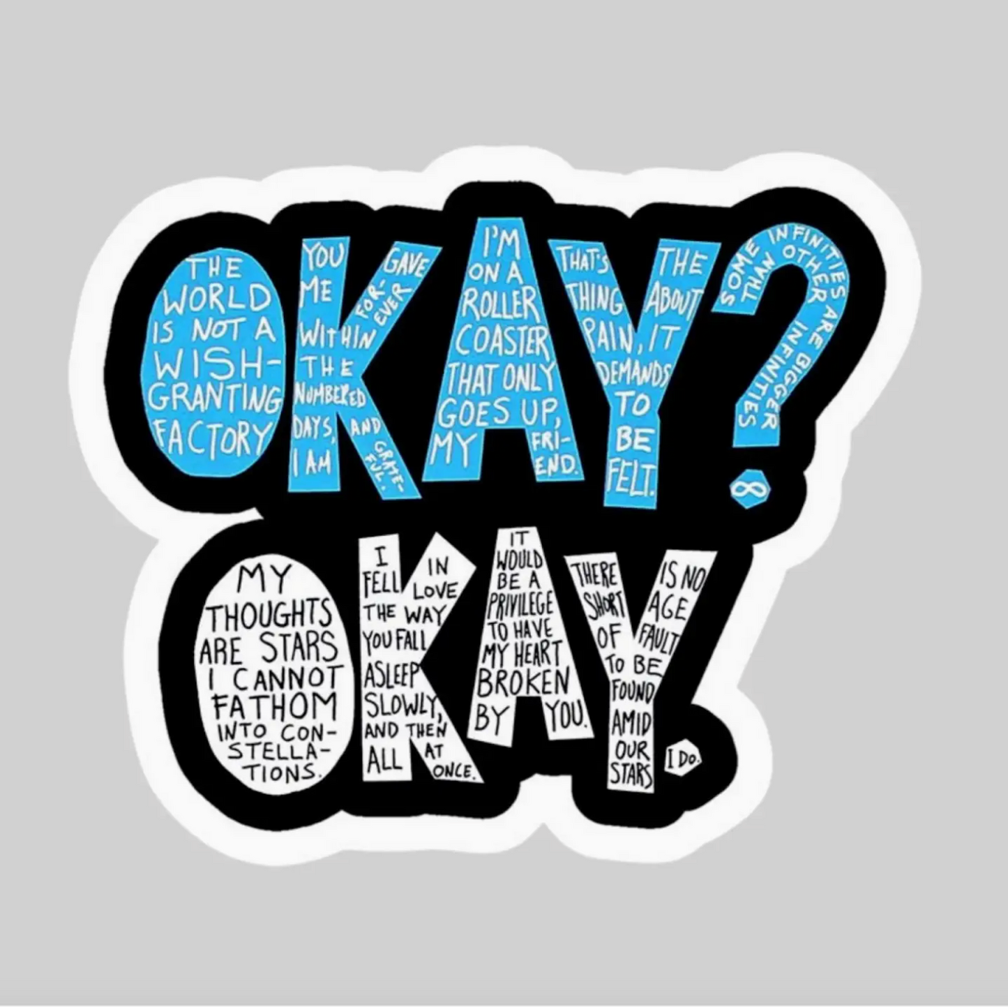 PB- Okay, Okay Sticker