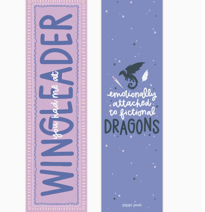 PP- Wingleader Romantasy Reader Bookmark Set