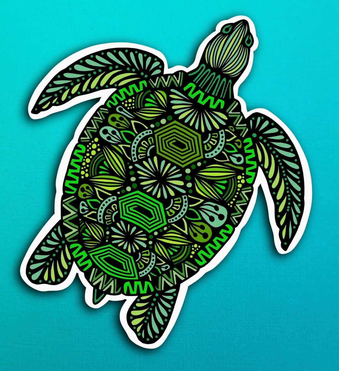 ZD - Turtle Sticker (Waterproof)