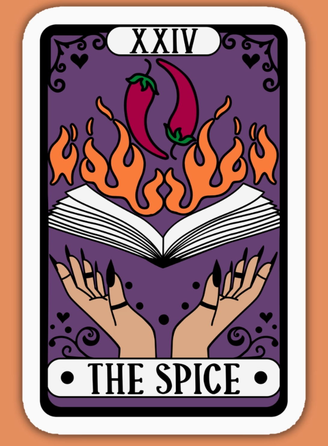 IM - The Spice Alternative Tarot Card Reader Sticker