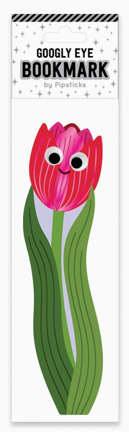 PS - Root For Reading Googly Eye Bookmark
