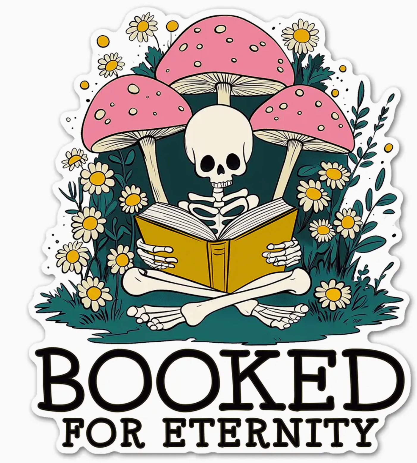 LP - Booked For Eternity Sticker