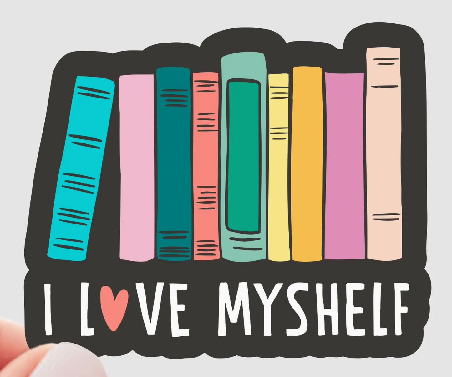 Y - I Love Myshelf Sticker
