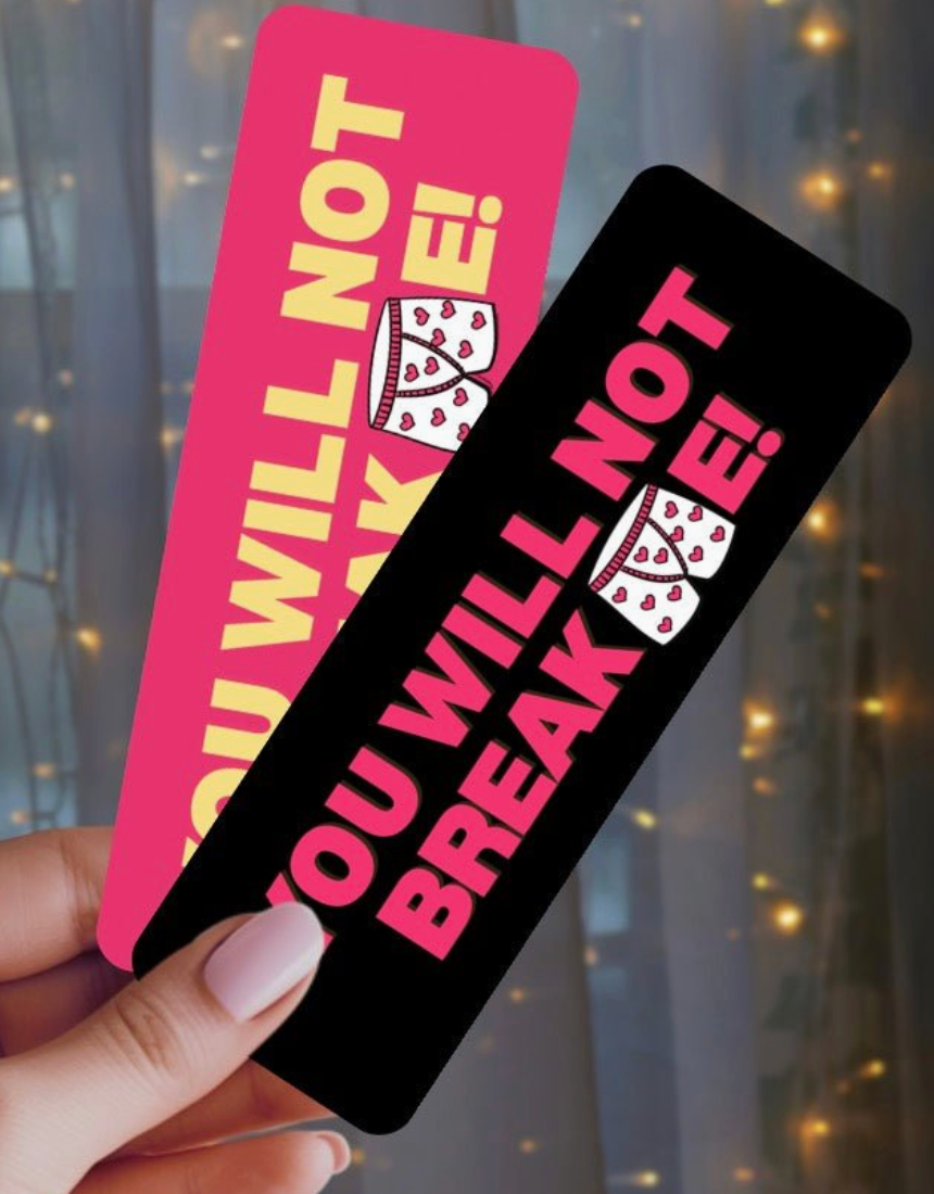 AN - You Will Not Break Me Bookmark