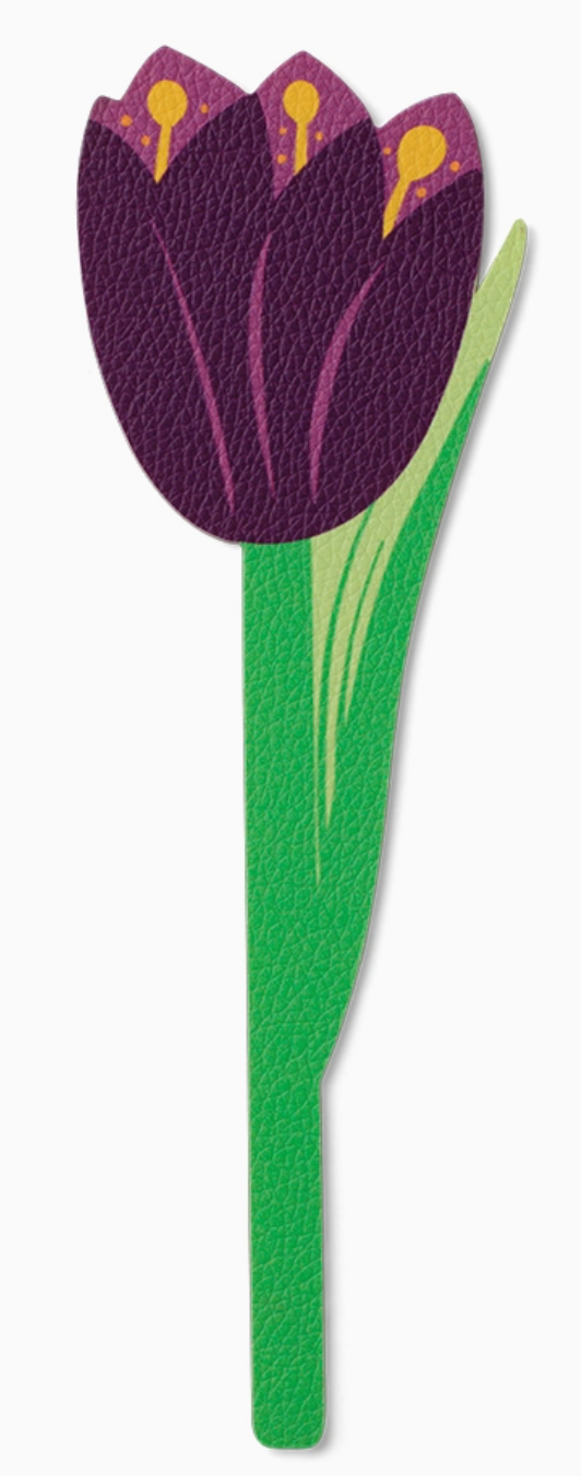 IU - Flower Bookmarks Purple Tulip