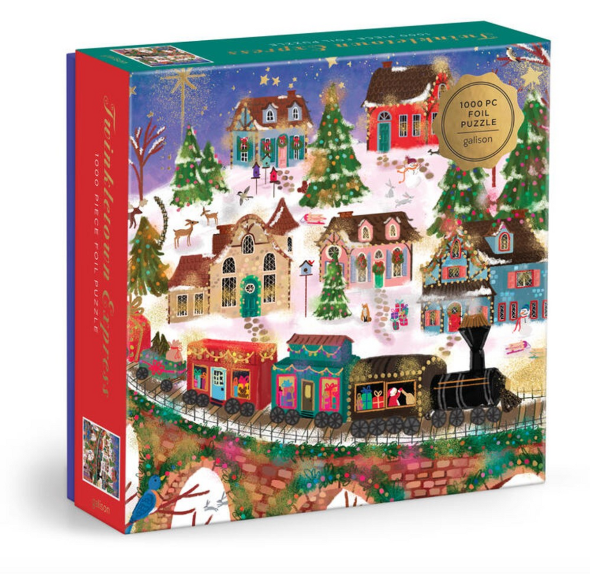 Joy Laforme Twinkletown Express 1000 Piece Foil Puzzle