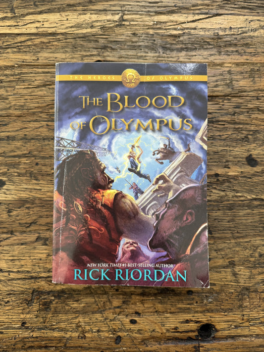 The Blood Of Olympus -mg,used