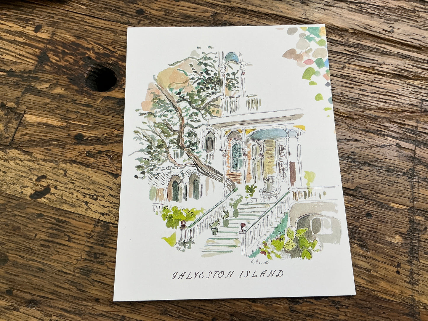 POSTCARD - porch