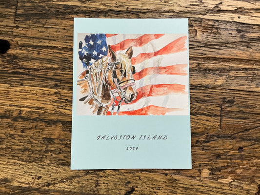 Postcard - Horse