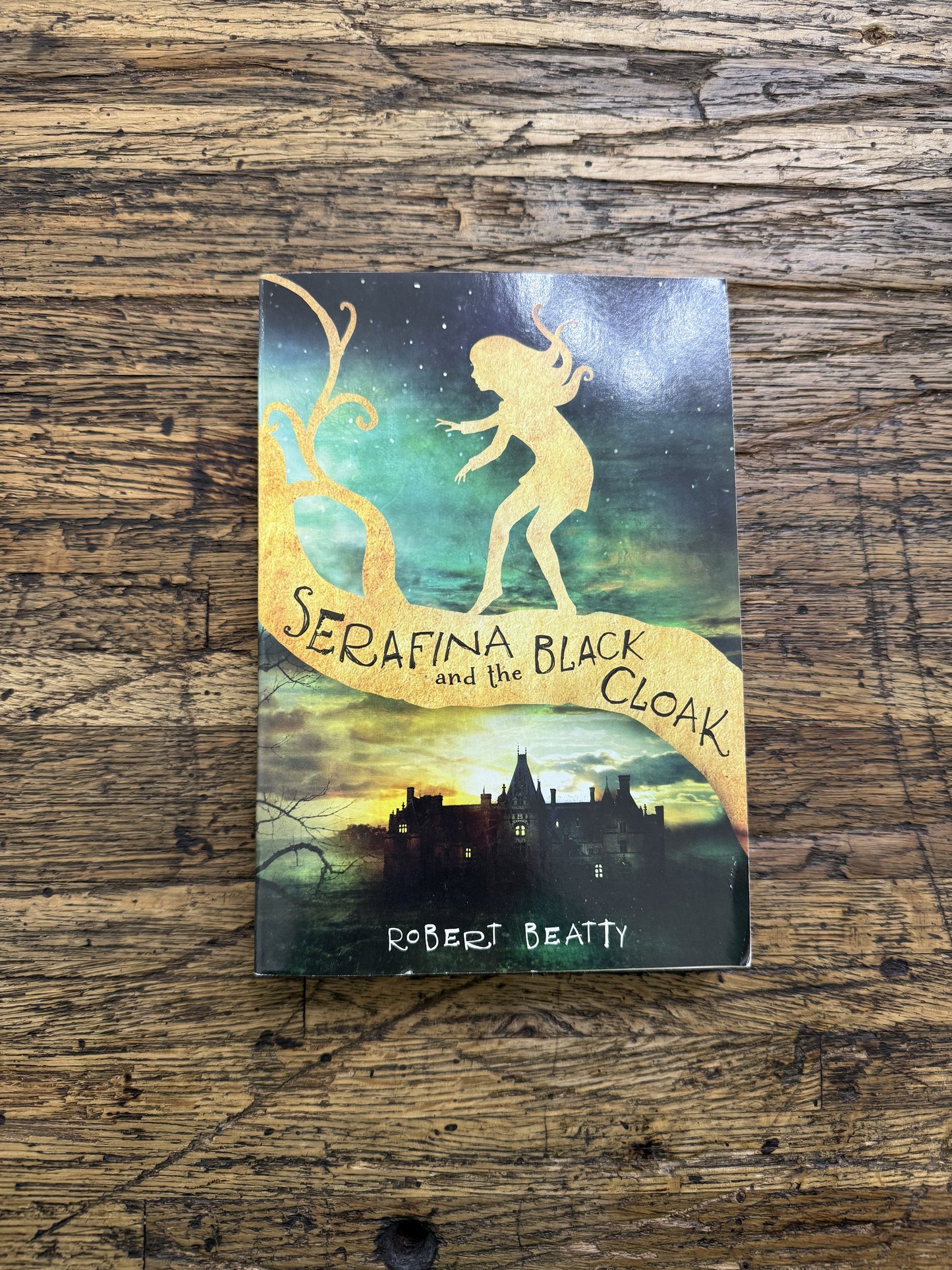 Serafina and the Black Cloak -mg,used