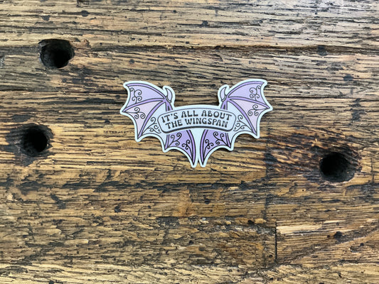 WW - It’s All About Wingspan - sticker