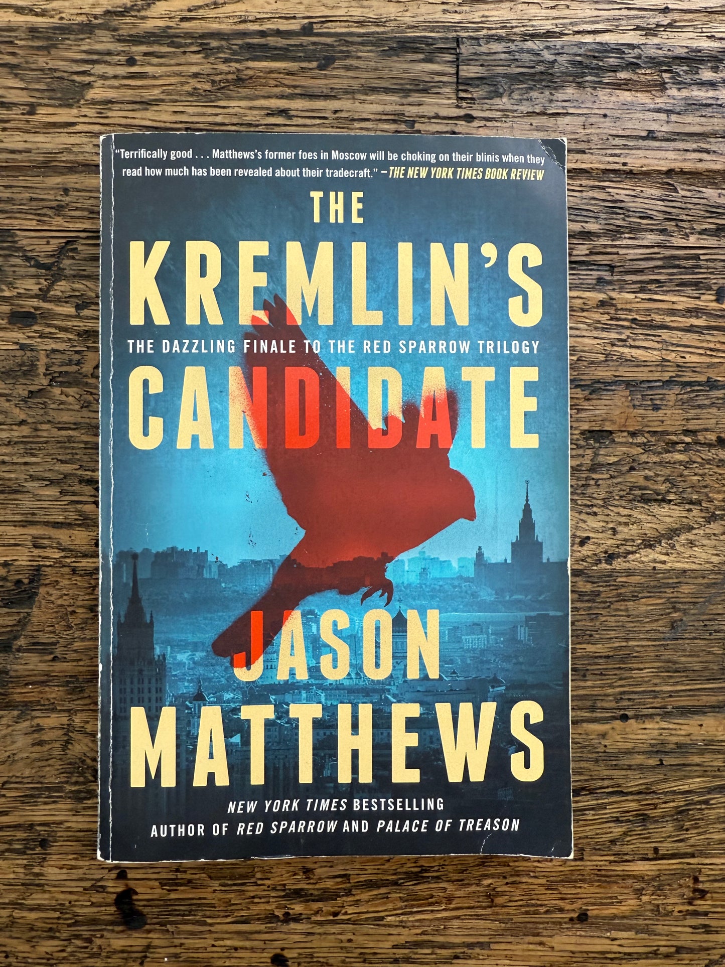 The Kremlin’s Candidate (Red Sparrow Trilogy #3) -used