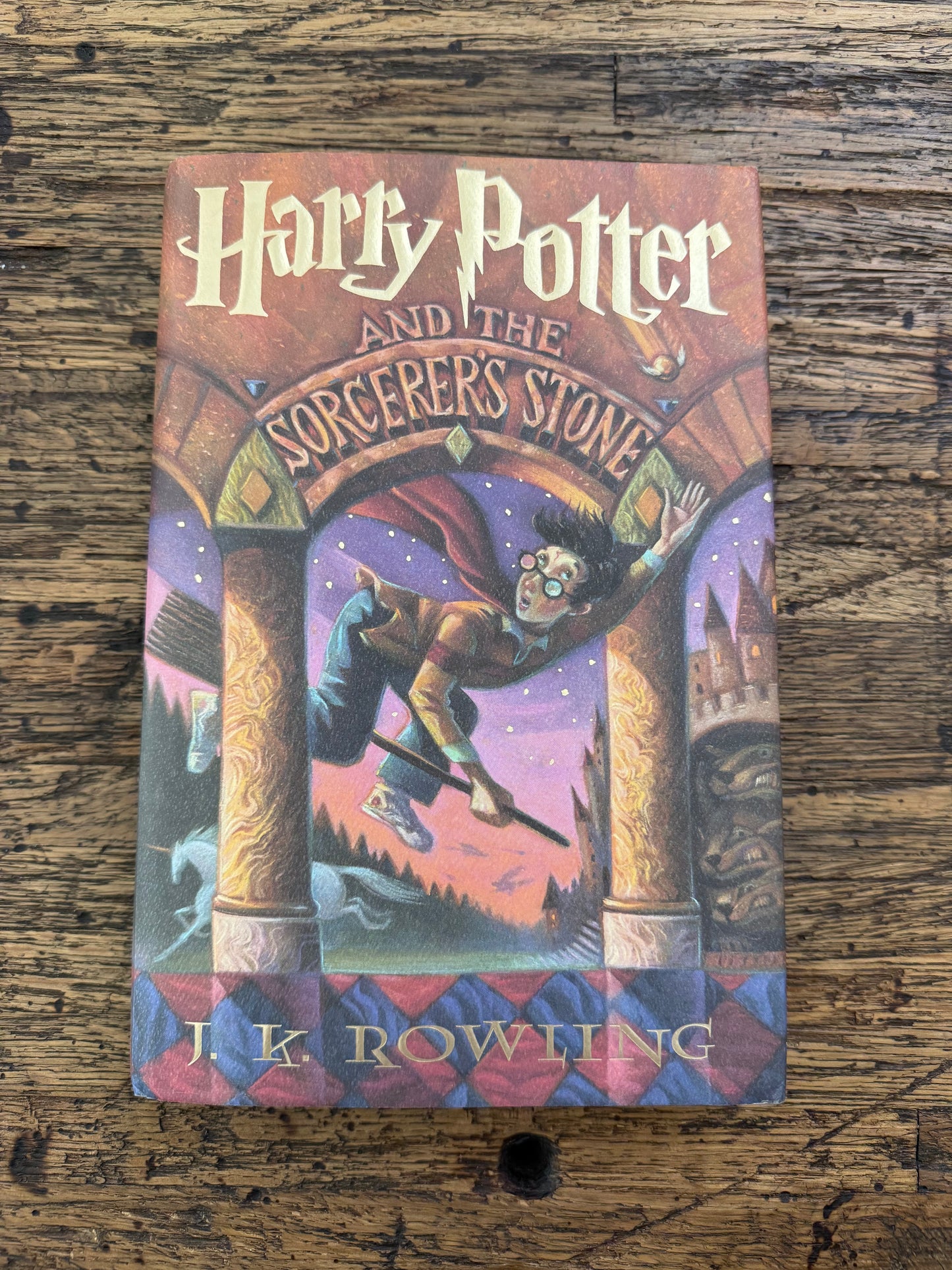 Harry Potter And The Sorcerer’s Stone -mg,HC,used