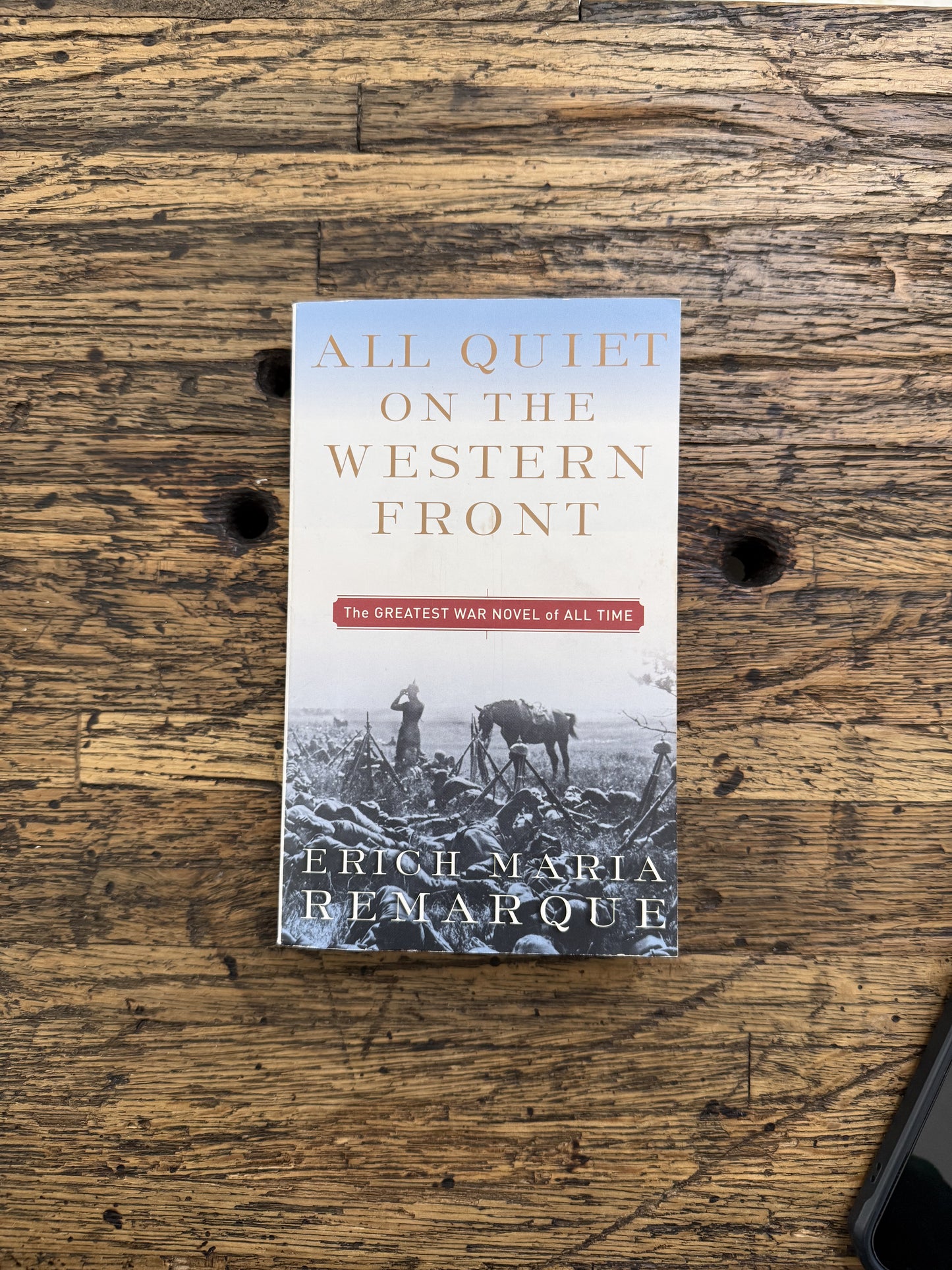 All Quiet on the Western Front -used