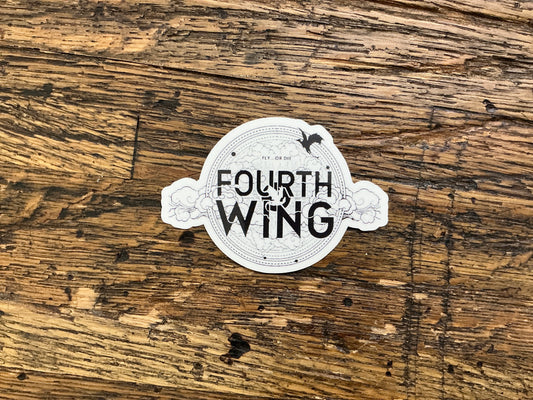 WW - Fourth Wing Logo - sticker