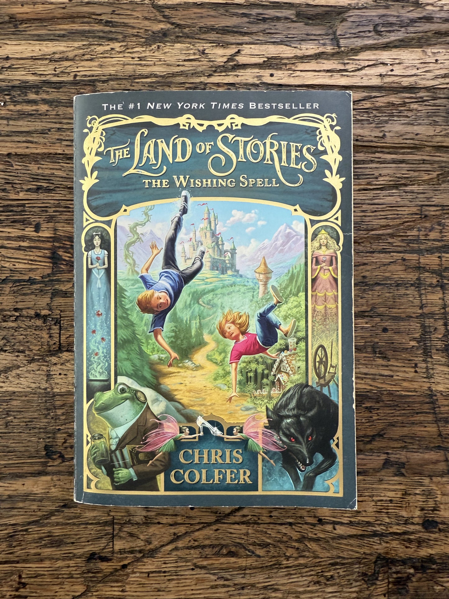 The Land Of Stories: The Wishing Spell -mg,used