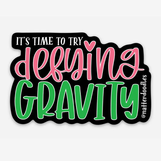 ND - Defying Gravity Wicked Elphaba Movie Musical Vinyl Sticker