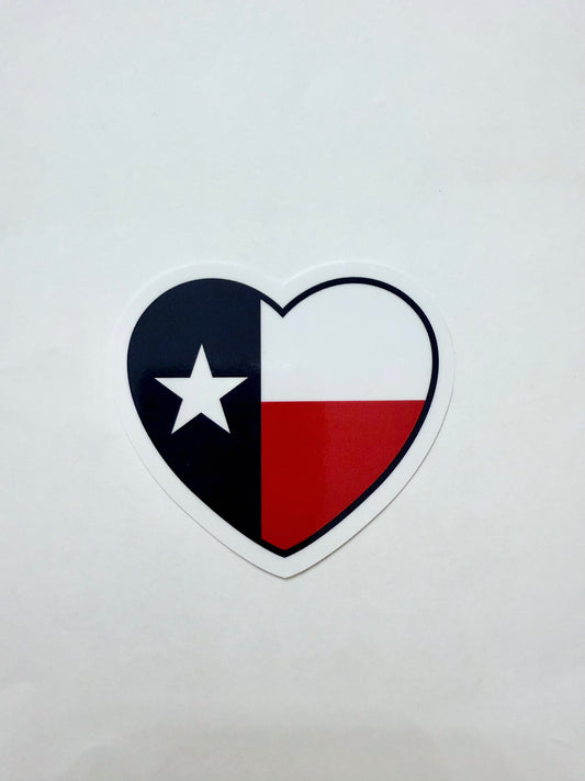 STICKER - Texas Heart