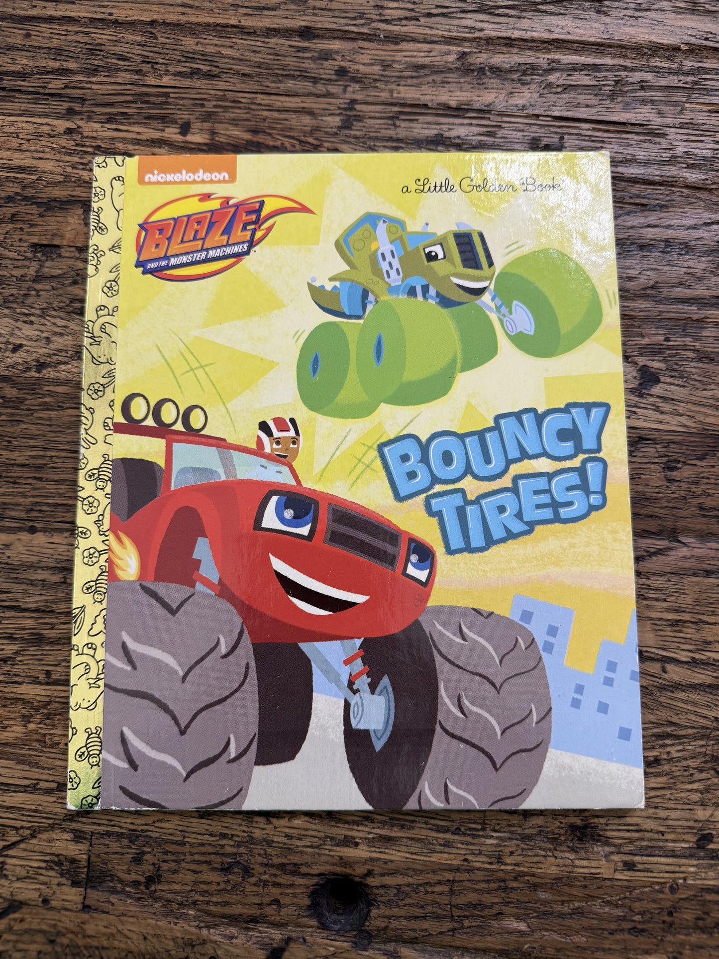 Blaze and the Monster Machines: Bouncy Tires! -FR,used