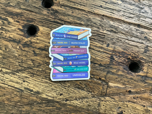 WW - Bookstack Series Heated Rivalry - sticker