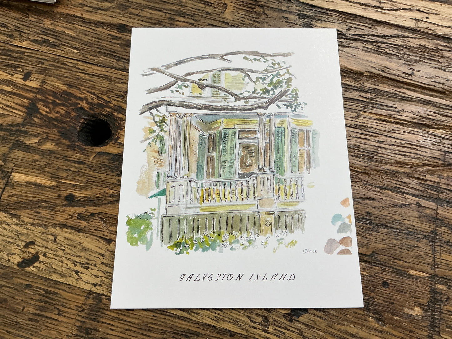 POSTCARD - Shutters