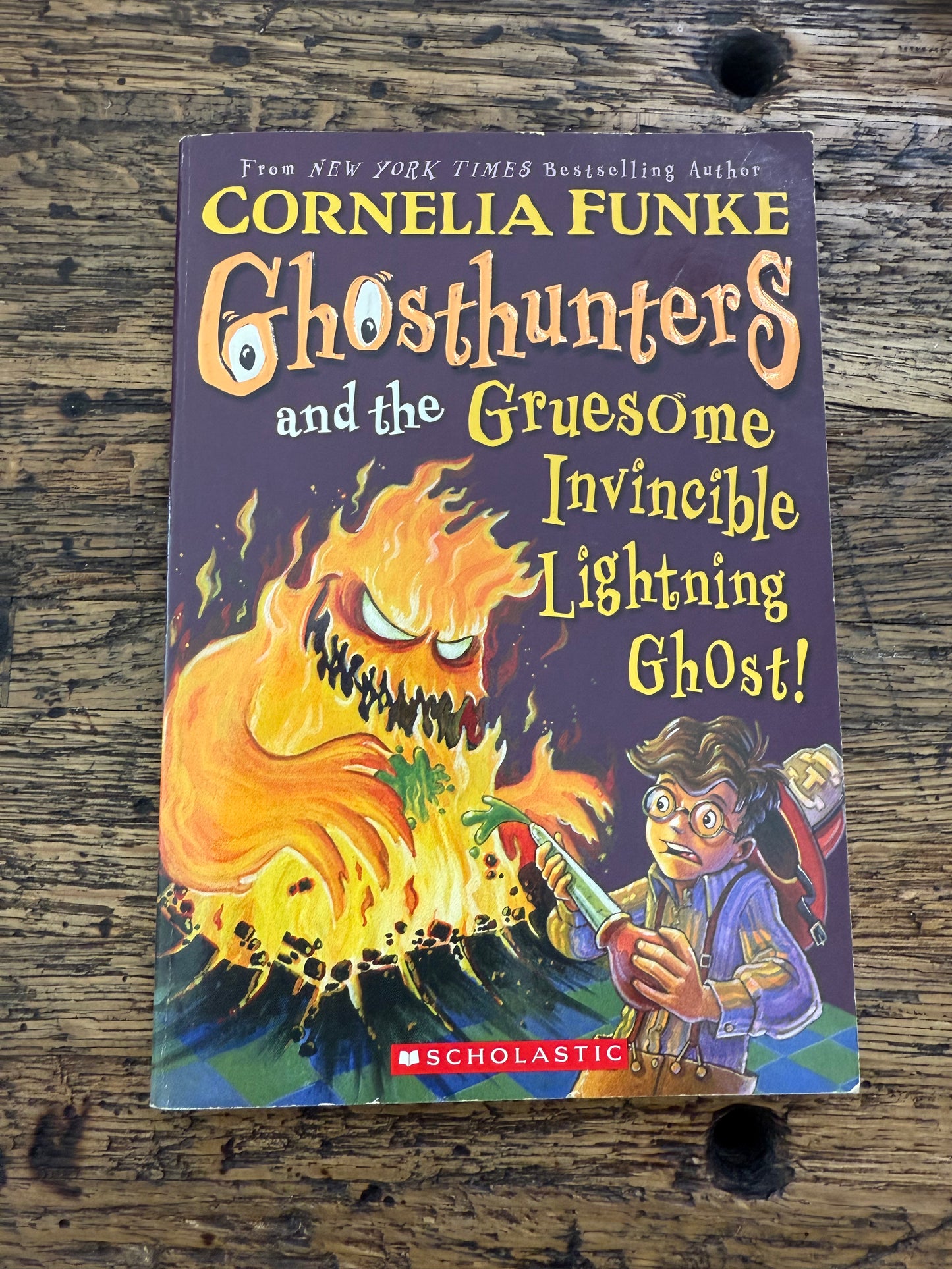 Ghosthunters and the Gruesome Invincible Lightning Ghost! -mg,used