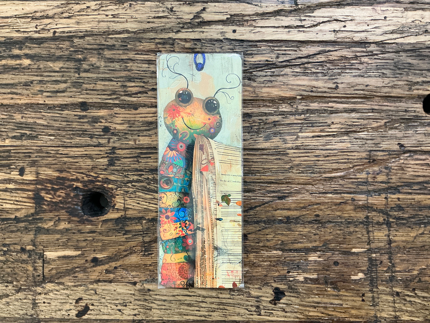 CS - Bookworm #3 Metal Bookmark