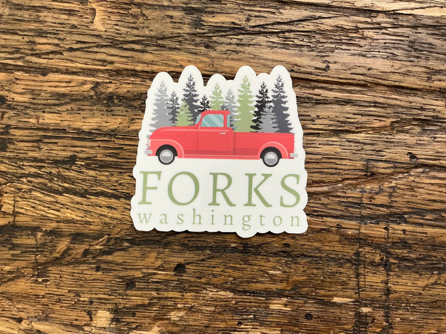 WW - Forks Washington - Twilight Sticker