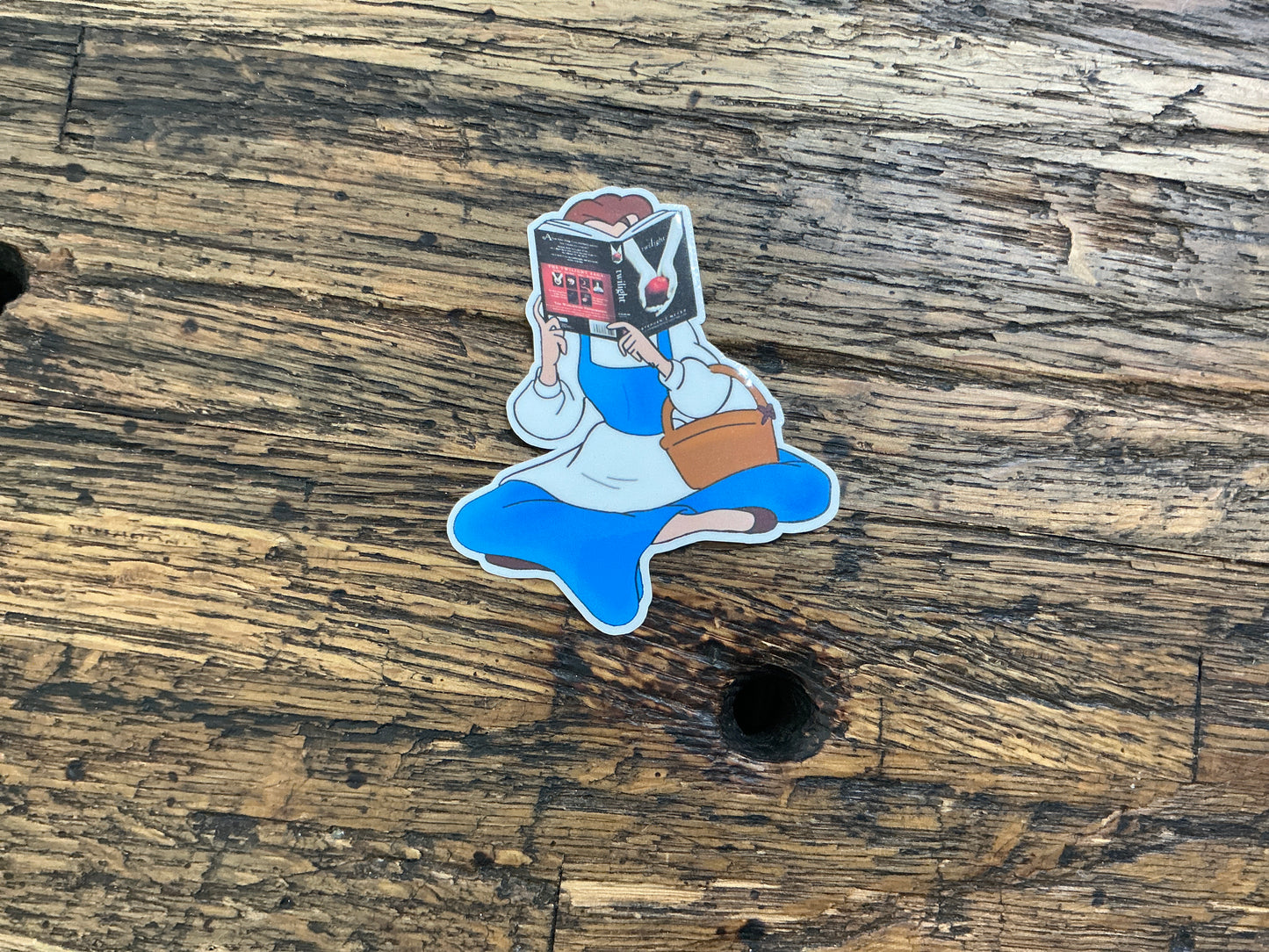 WW - Princess Reading - Twilight - sticker
