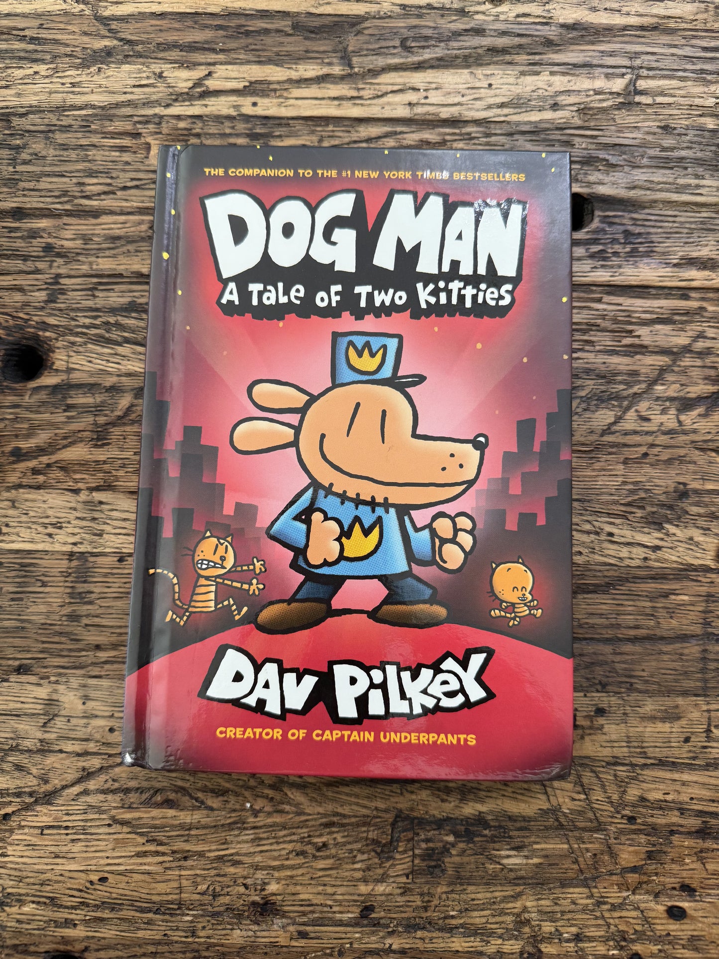 Dog Man A tale of two Kitties -mg,used