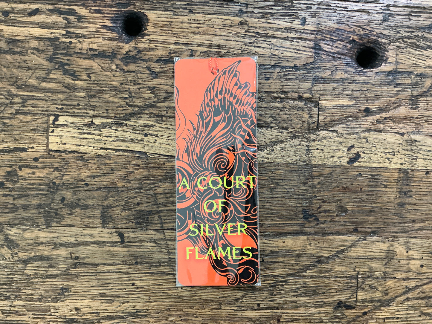 CS - SJM Cover Metal Bookmark (A Court of Silver Flames)