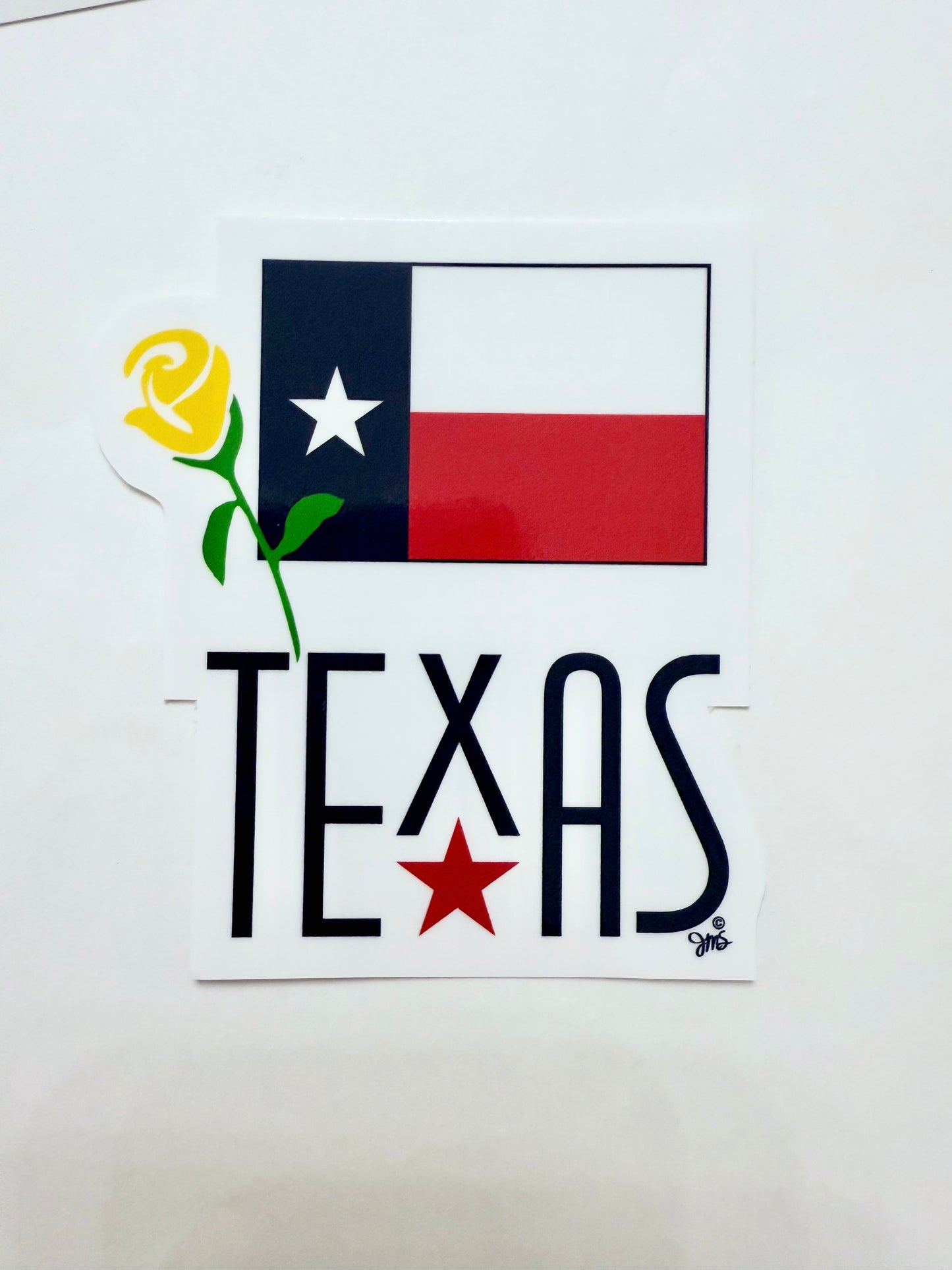 STICKER - Texas Rose