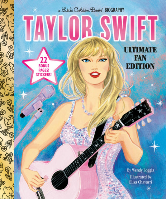 Taylor Swift - damaged- Ultimate Fan Edition Little Golden Book Biography