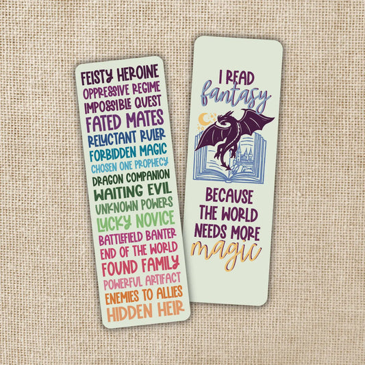 WE - Best Fantasy Tropes Bookmark