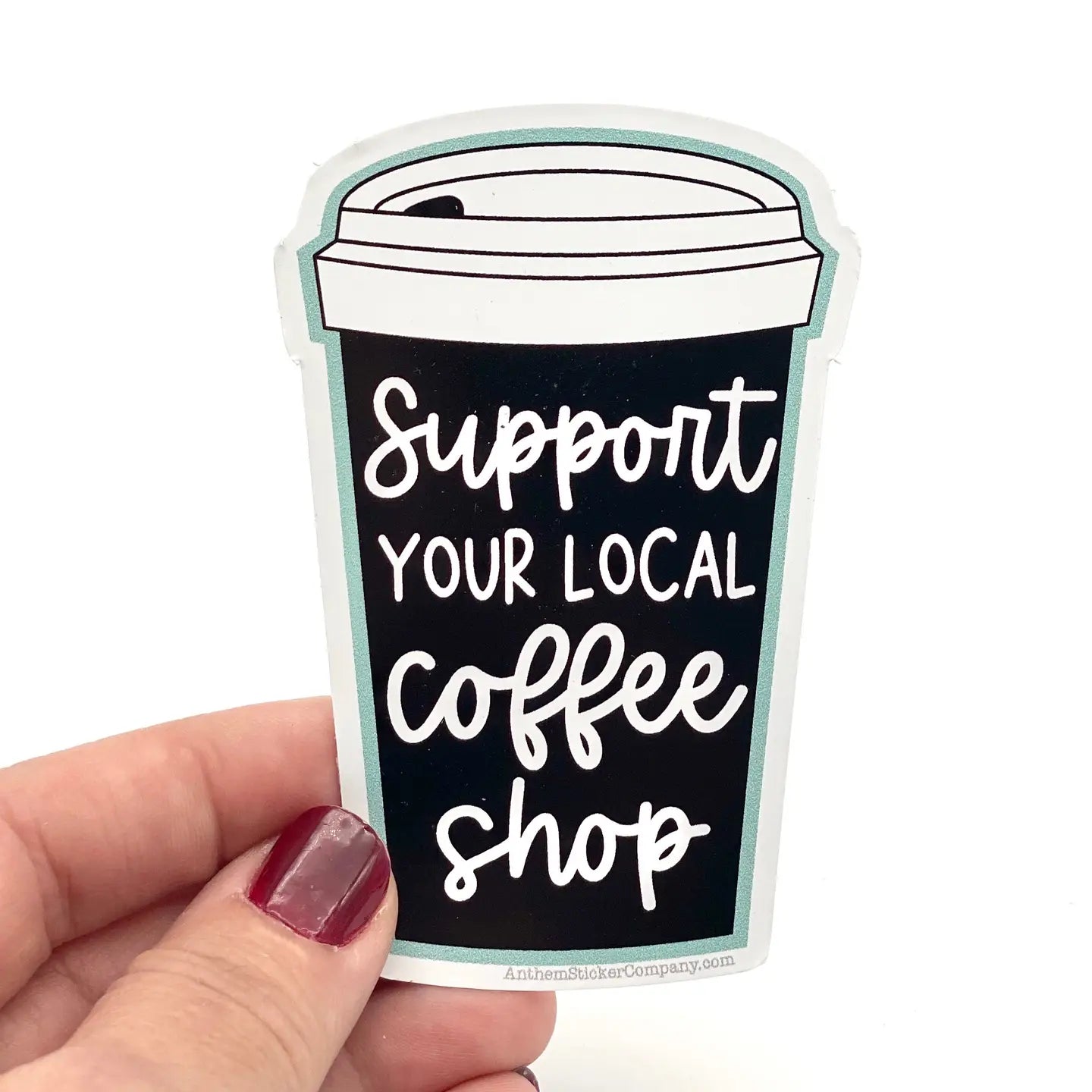 ASC - Support Your Local Coffee Shop Sticker