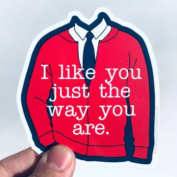 ASC - I Like You Sweater Sticker