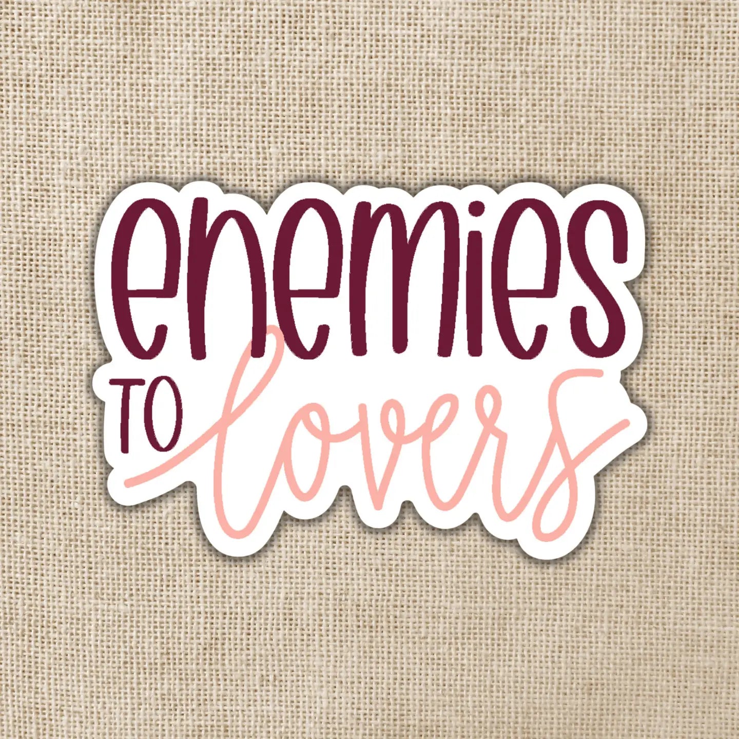 WE - Enemies To Lovers Sticker