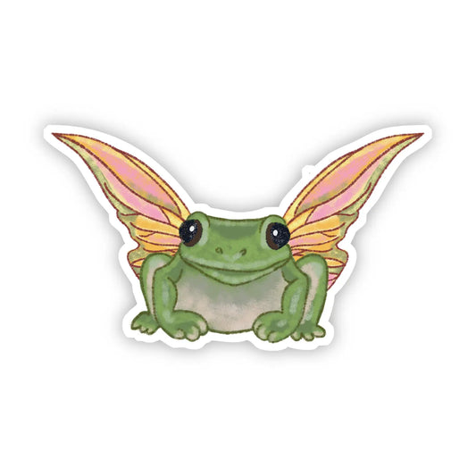 BM - Frog with Wings Sticker