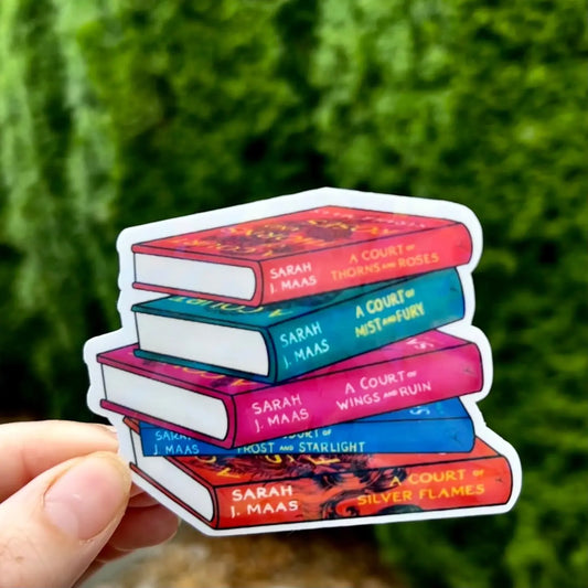 AN - ACOTAR Paperback Bookstack Sticker