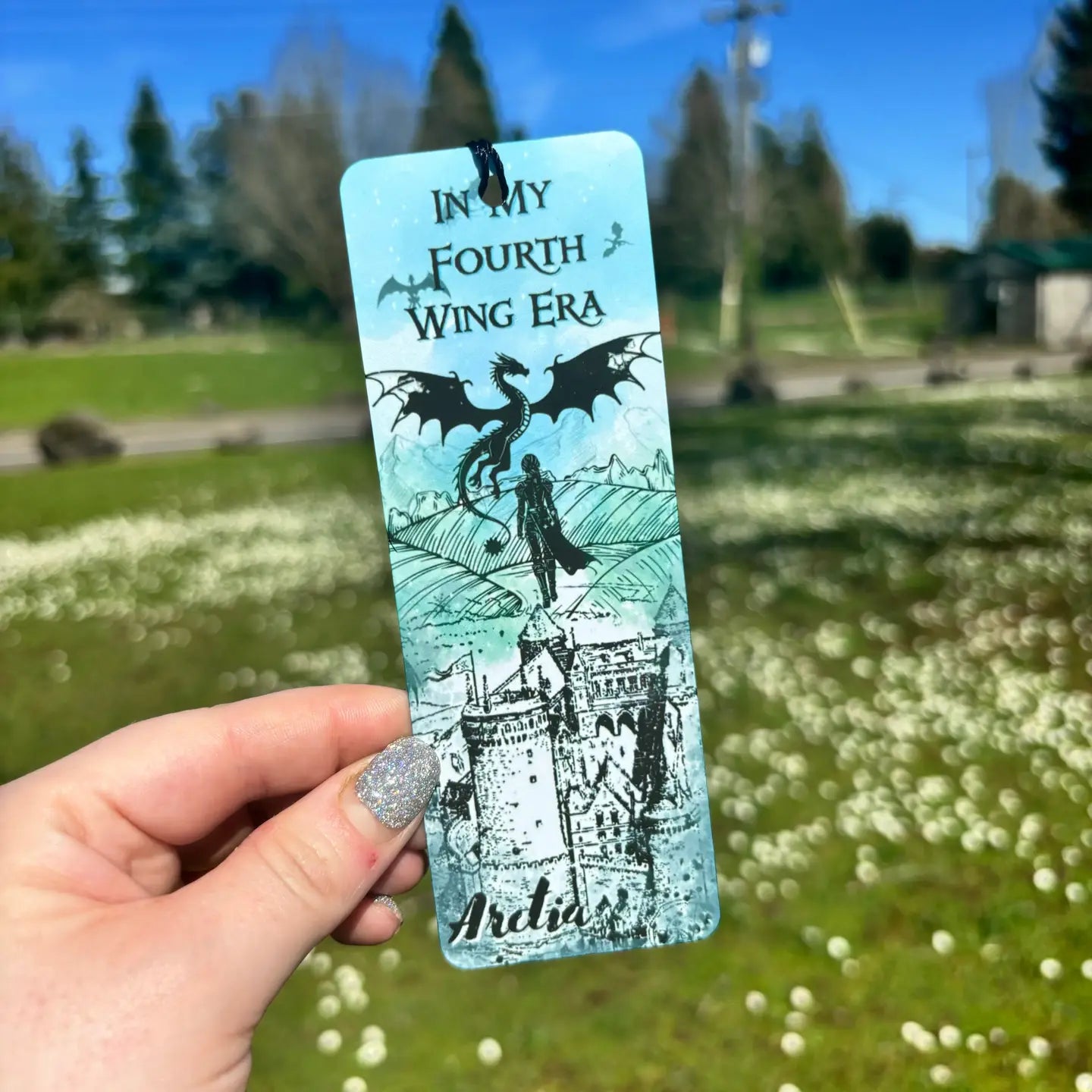 AN - In My Fourth Wing Era Metal Bookmark