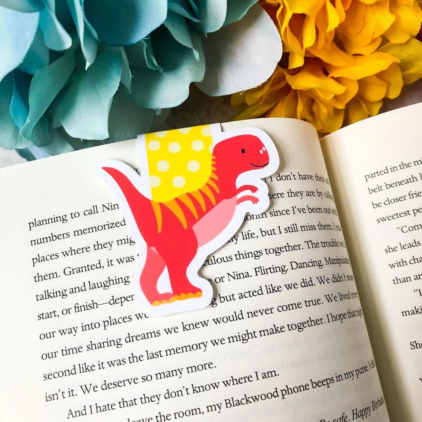 ECD - T-Rex Dinosaur Magnetic Bookmark