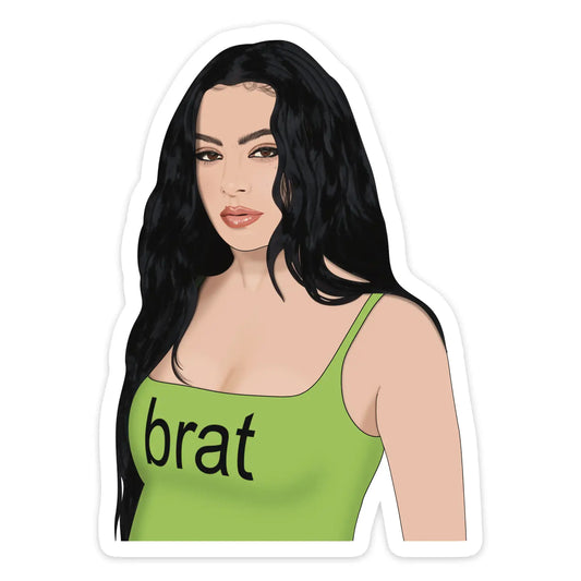 ST - Charli Xcx Brat Sticker