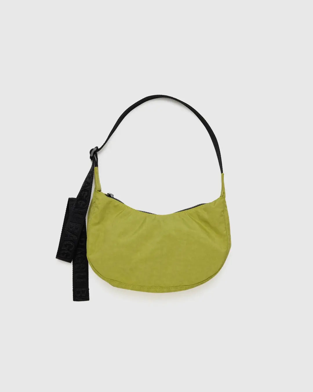 BAGGU - Small Nylon Crescent Bag, Lemongrass