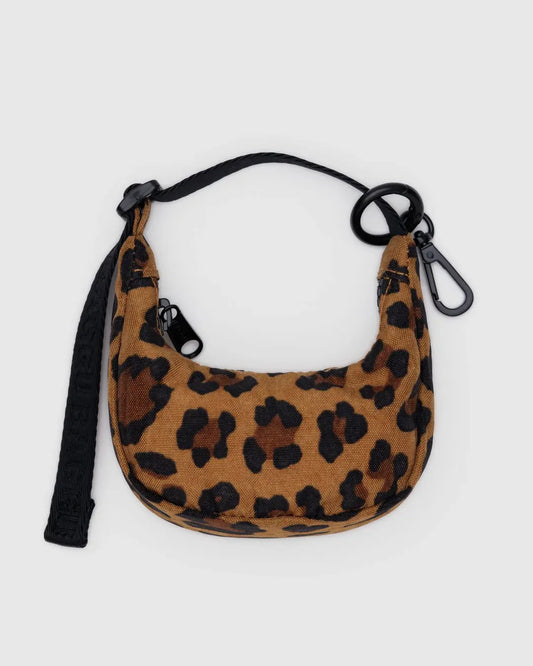 BAGGU - Crescent Bag Charm, Leopard